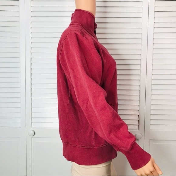 CARHARTT Salmon Zip Up Sweater Size Large - Picture 5 of 9